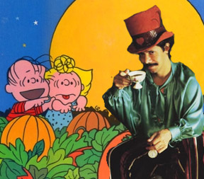 ridiculous mashup of Chick Corea and Great Pumpkin Charlie Brown