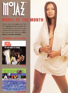 MoJazz Model of the Month - 1993 ad