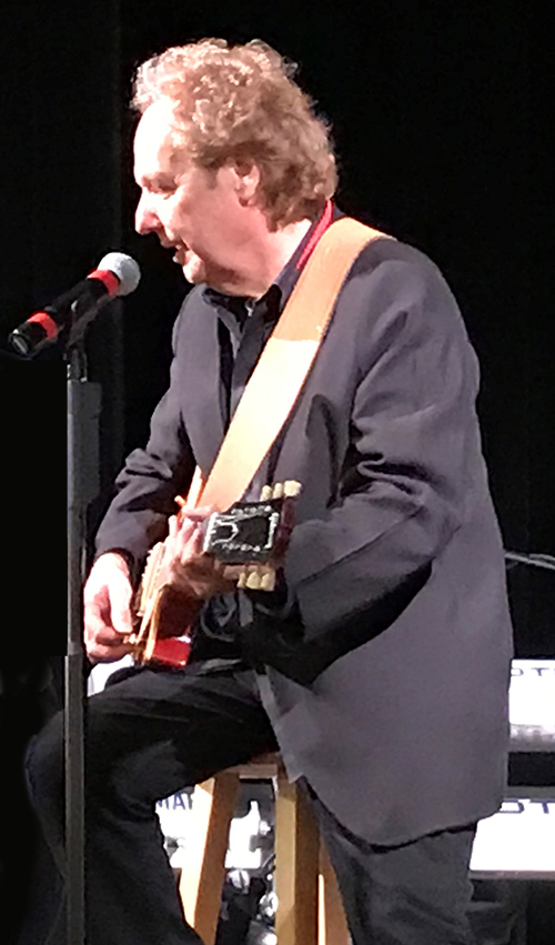 Lee Ritenour on stage in 2017; photo by John Hilderbrand
