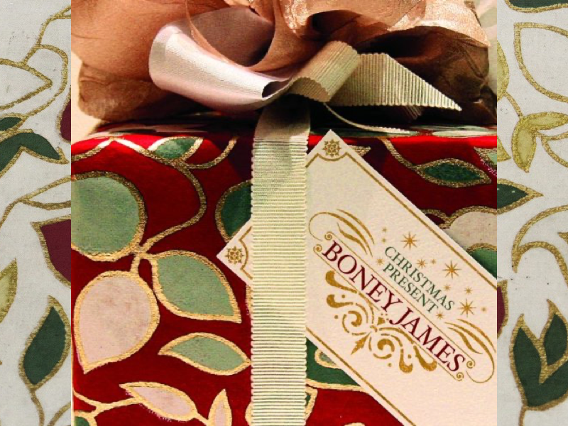 cover art to Christmas Present by smooth jazz artist Boney James