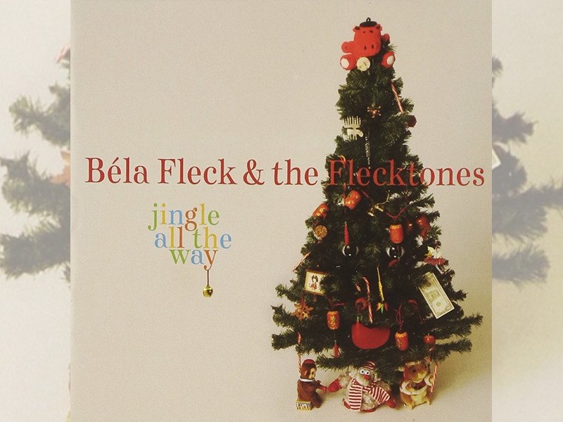 cover art to Jingle All the Way from Bela Fleck and the Flecktones